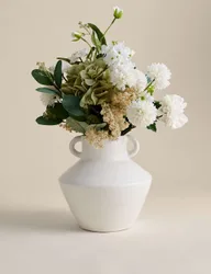 Artificial Large Real Touch Mixed Arrangement White
