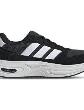 Cloudfoam Cuxxion Men's Sneakers - Grey - Size 8.5 - Leather - Grey - Size: 8.5 - Adidas - FashionsVida