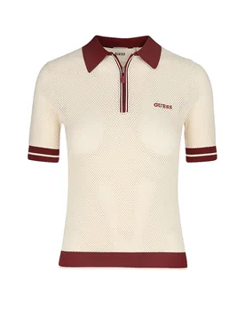 Guess Poloshirt GABRY crema M - Guess - FashionsVida