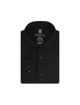Desoto Chemise en jersey noir XL - DeSoto - FashionsVida