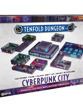 Tenfold Dungeon: Cyberpunk City - Gale Force Nine - FashionsVida