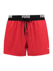 Short de bain logo rouge M