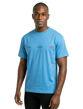T-shirt à Manches Courtes Circuit Ultra Blue M