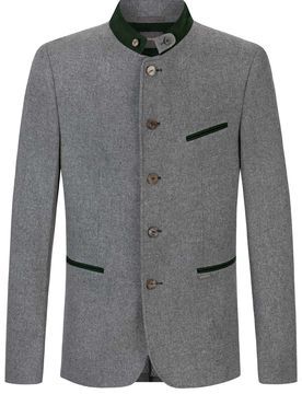 Trachtensakko Augusto (granit-tanne, Gr. 44) von Classics für Herren, Oberteile, 50% Wolle, 25% Viskose, 25% Polyester