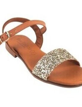 Flache Sandalen 3090 Gold Damensandale 36;37;38;39;40;35
