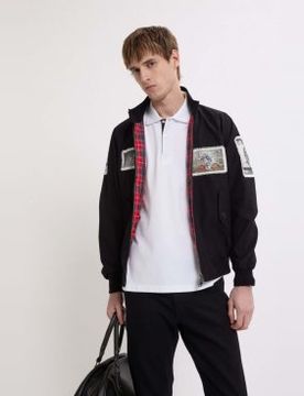 Para hombre. BRCPS1183BCNY1 Chaqueta Gavin Watson Patches (XL), Casual, Poliéster