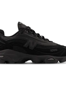 Damen Sneaker - Schwarz - Größe 38.5 - Leder Black 38.5 - New Balance - FashionsVida