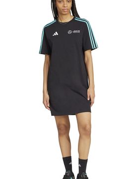 Mercedes amg petronas f1 team dna vestidos mujer Negro (M)