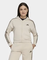 Womens Felpa Con Cappuccio Seasonals Animal Con Zip Integrale - Beige, beige beige Bambino taglia 9-10Y