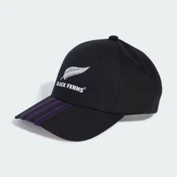Cappellino da baseball 3-Stripes Black Ferns Uomo (M/L) All Black / Multicolor