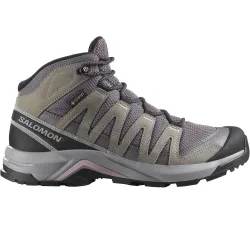 X-adventure recon mid gore-tex bota trekking mujer Gris (42)
