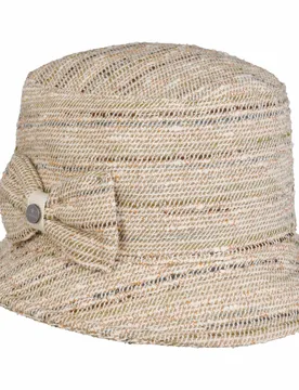 Madelia Linen Hat by - cream white - Damen - Size: One Size - Lierys - FashionsVida