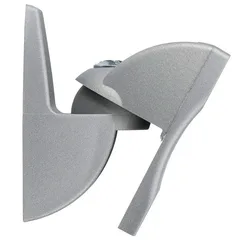 Support Mural Pour Enceintes Vlb 500 Pair 5kg Silver One Size unisex