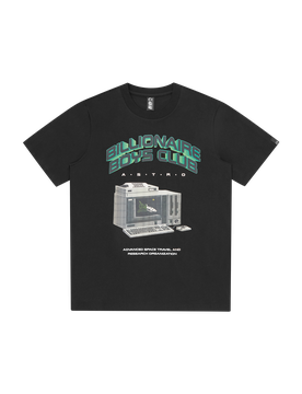 Space Travel T-Shirt - Black