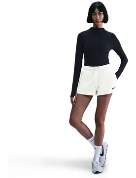 Sportswear Phoenix Mid-Rise 2" Damen Shorts, weiß US: L - Nike - FashionsVida