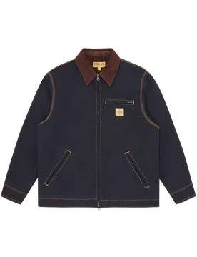 Canvas Lined Work Jacket - Ink