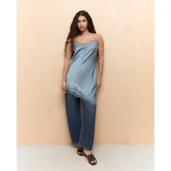 Top lencero de mujer con encaje