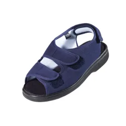 Klettverschluss-Sandale blau 40 Damen