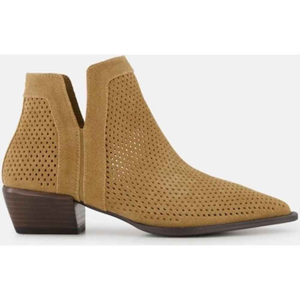 Botín tacón, troquelado - Latouche - FashionsVida
