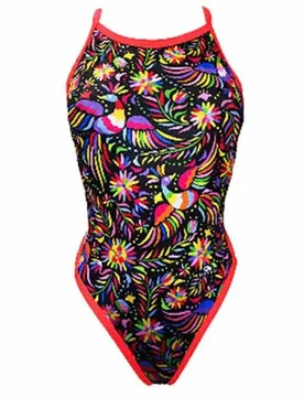 Phoenix Revolution Swimsuit Orange 5-6 Years Girls - TURBO - FashionsVida