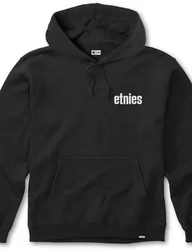 Sweat à Capuche Wordmark Black / White L Homme