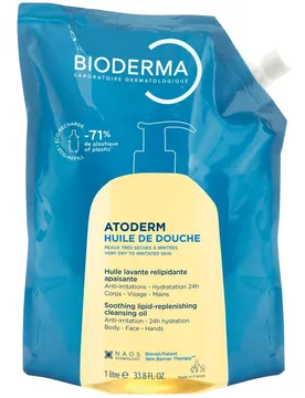 Recarga Aceite de Ducha Atoderm 1000 ml - BIODERMA - FashionsVida