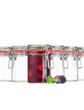Einmachglas mit Deckel, 21,2 cl GOTHIKA transparent
