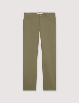 Pantalone slim fit uomo dark green