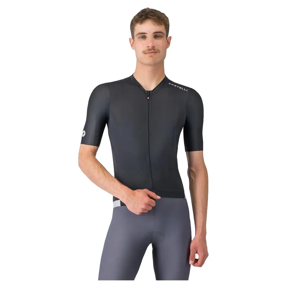 Maglia A Maniche Corte Espresso 2 Black - Castelli - FashionsVida