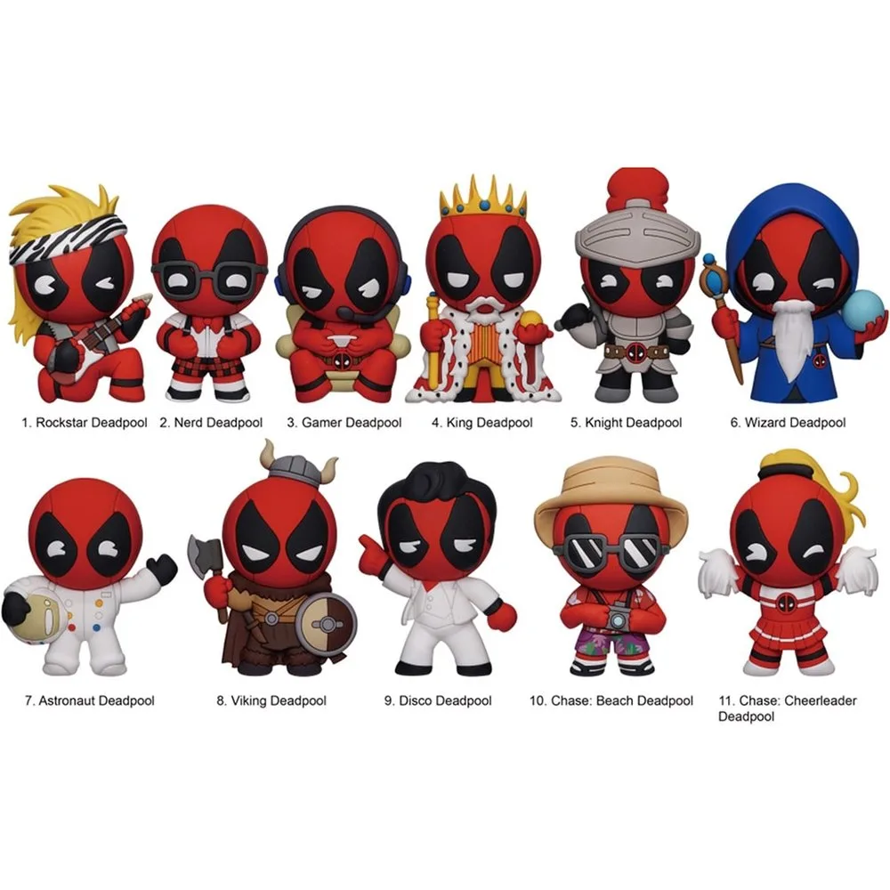 Figura sorpresa 5 cm Deadpool Marvel modelos surtidos - Monogram - FashionsVida