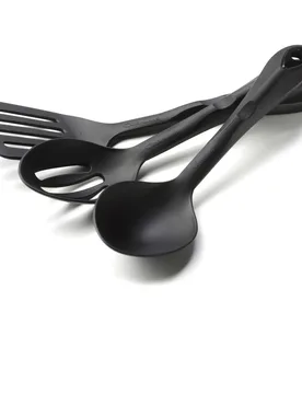 Kochbesteck Nylon 3-teilig schwarz Default Title adult - Coghlans - FashionsVida