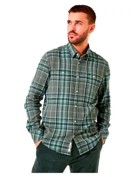 Chemise à Manches Longues V41283 Sage Green M