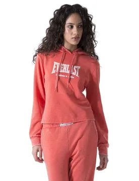 Sweat à Capuche Back Open Coral M - Everlast - FashionsVida