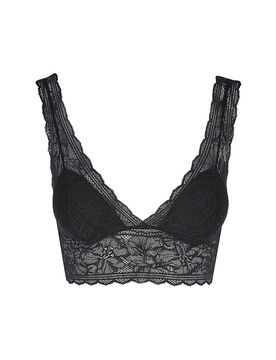 Bustier FLORAL TOUCH negro negro L