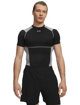 T-shirt à Manches Courtes Heatgear Elite Comp Black S
