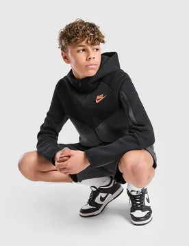 Felpa con Cappuccio Full Zip Tech Fleece Junior - Nero, nero nero Bambino taglia 13-15Y - Nike - FashionsVida
