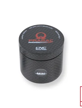 Serbatoio Freno Anteriore 25ml Pramac Carbonio Yamaha R1 2009-14 - CNC Racing - FashionsVida