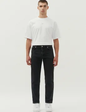 Regular 5-Pocket Denim Uni Schwarz 34/30 - Seidensticker.com - FashionsVida