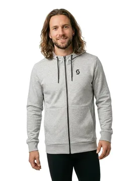 Veste Tech Warm Zip Grey Melange M - Scott - FashionsVida