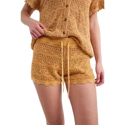Pantaloni Corti 30000580 Crochet Orange XS