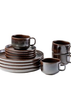 Kaffeeservice, Steinzeug Glockenklang