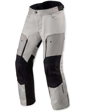 Pantaloni Moto Outback 5 H2O Argento Nero Accorciati taglia S