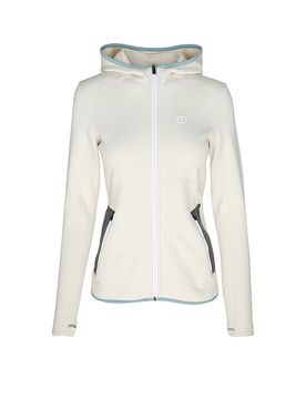 Veste à capuche en polaires blanc L