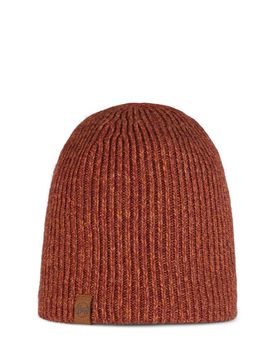 Knitted & Full Fleece Hat Lyne Mütze, braun ONESIZ
