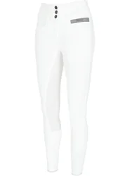 Damen Reithose CANDELA GRIP, white 38