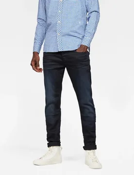 G-star Jeans 3301 Slim Dark Aged 36 - G-Star - FashionsVida
