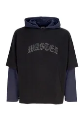 Maglietta Manica Lunga Uomo Legacy Hoodie Age Faded Black/faded Blue