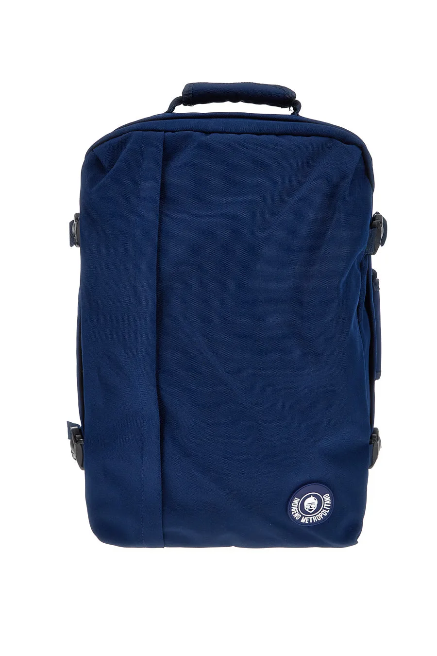 Zaino blu con spallacci regolabili e tasche multiple MAX PITTBAC003-B - INDIGENO METROPOLITANO - FashionsVida