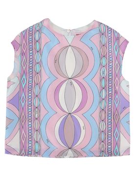 Pucci Girls Soft Fabric Top