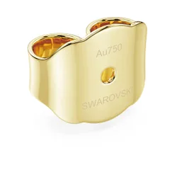 Fermo da orecchino Eternity, Oro giallo 18 K OS